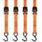 Black & Decker 10' x 1 in Cam-Buckle Tie Down, 900 lb, 4PK BDX1004 - alternate 1